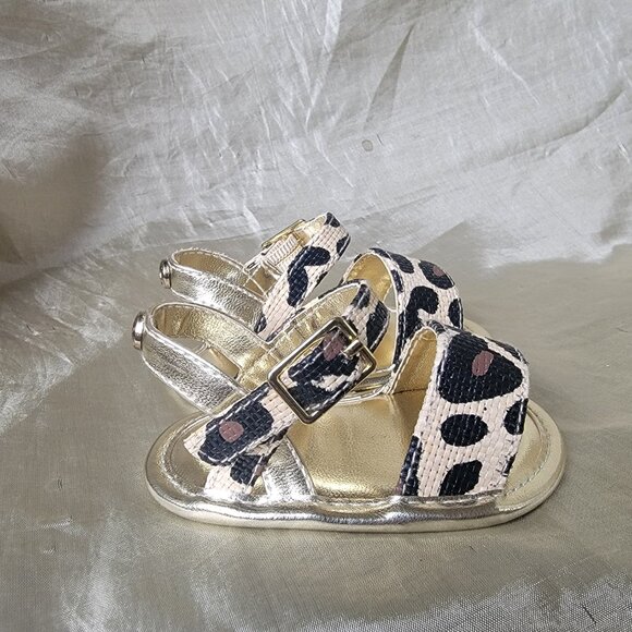 Stuart Weitzman Baby Nudist Caramel girl shoes size 1 - Picture 2 of 4